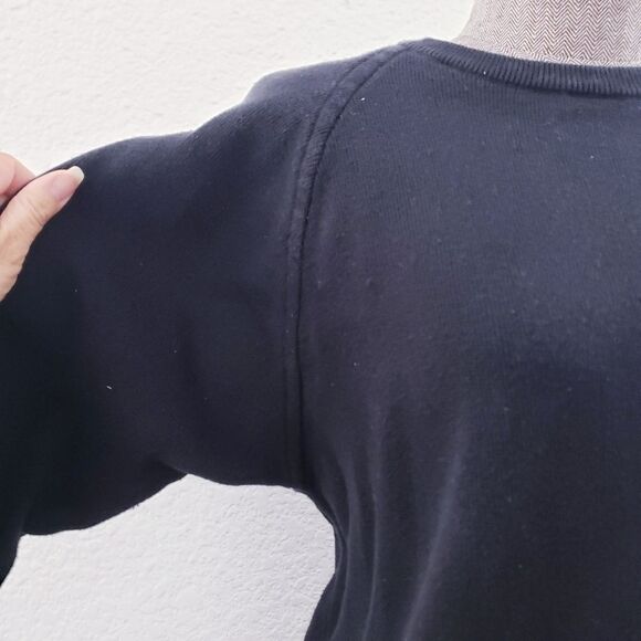 Vintage 80's/90's Casual Corner Knitted Raglan Crewneck Sweater Small - Picture 7 of 11